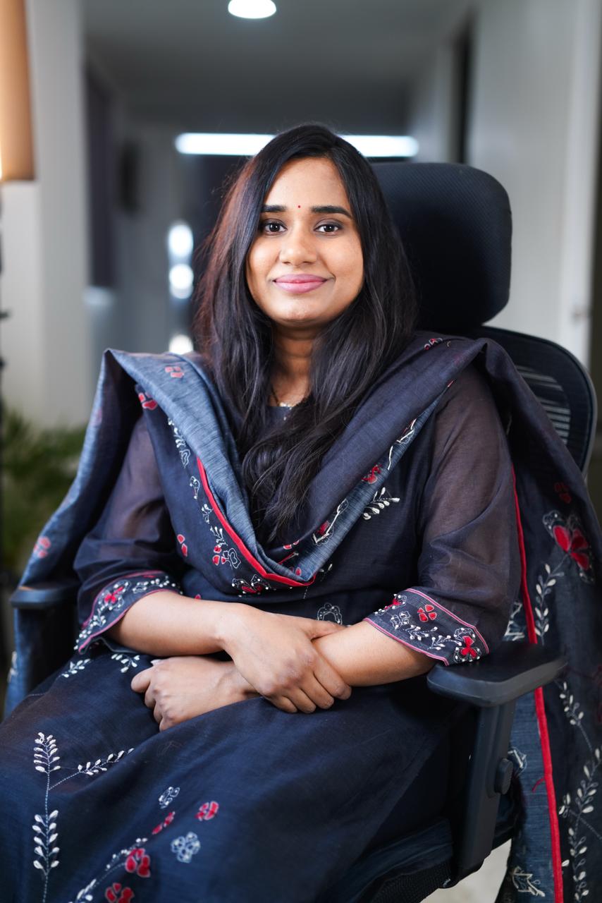 Dr. Nikitha Reddy, MD Dermatologist and hair transplant surgeon at DermaHT Clinic, Hyderabad