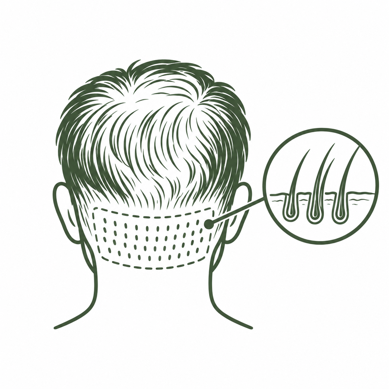 Customised hair treatment solutions icon